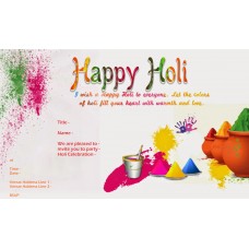 Holi Wish Card